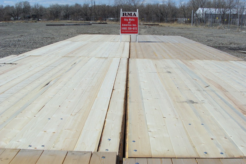 cross laminated timber mat Rig Mats of America Inc. Rig Mats of